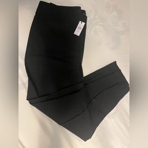 Skinny ankle curvy black dress pants NWTS